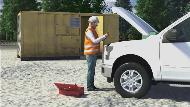 Working with Electricity at a Mine