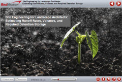 Site Engineering for Landscape Architects: Estimating Runoff Rates, Volumes, and Required Detention Storage