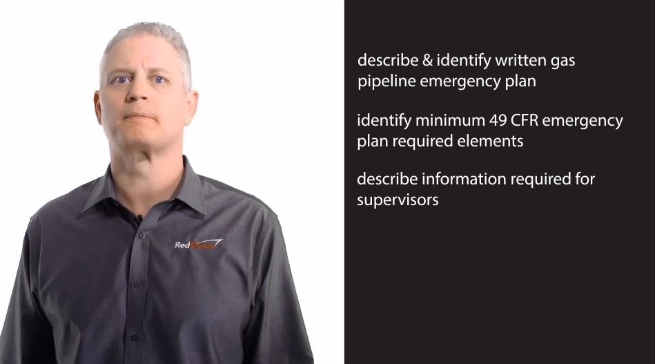 Emergency Plans and Response Training for Gas Pipelines