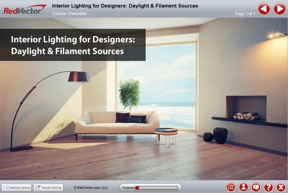 Interior Lighting For Designers Daylight And Filament Sources For