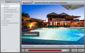 Electrical Work for Florida Pool Contractors