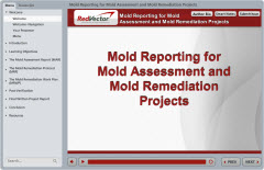 Mold Reporting for Mold Assessment and Mold Remediation Projects