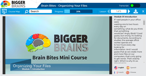 Brain Bites - Organizing Your Files