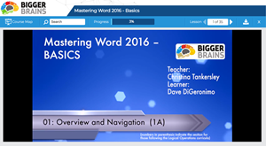 Mastering Word 2016, Basics