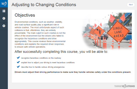 Fleet Program Adjusting to Changing Conditions